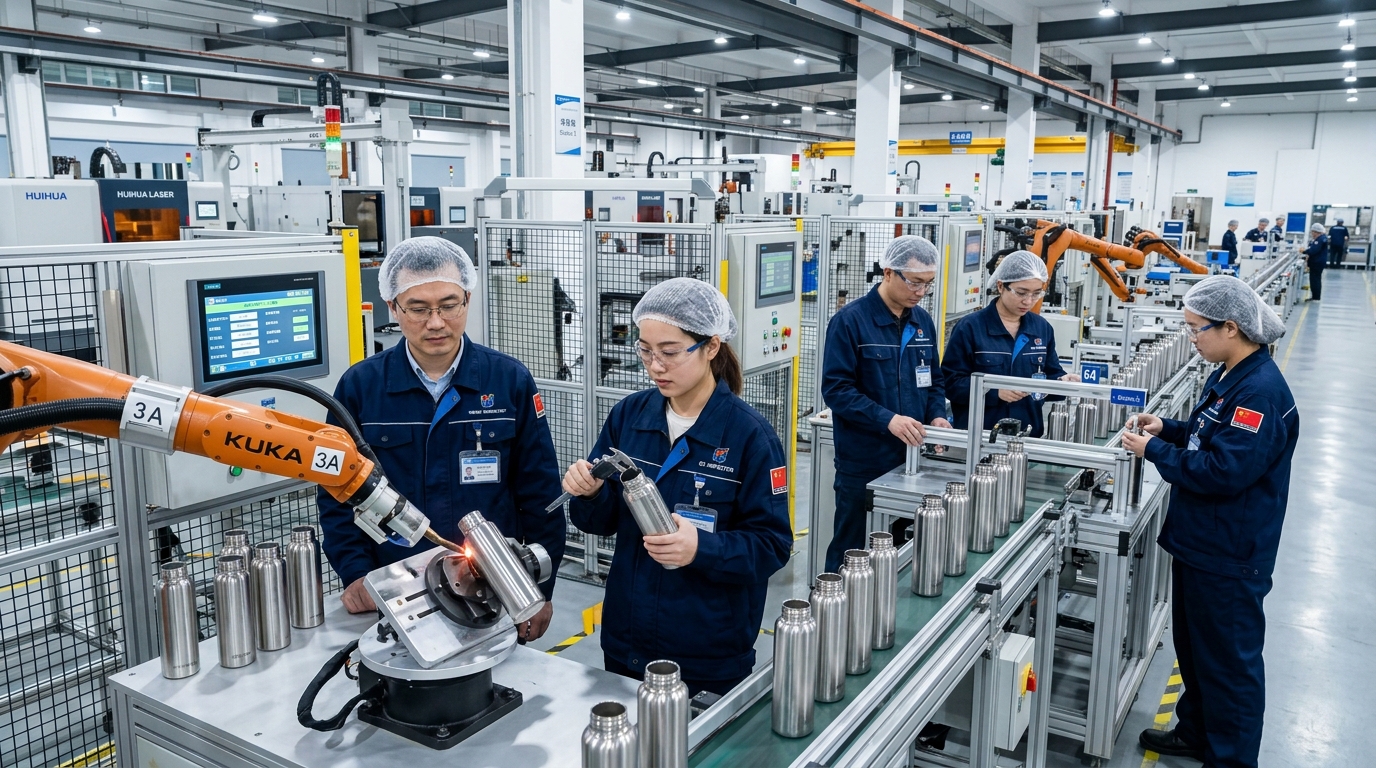 Automated Factory Robotic Line