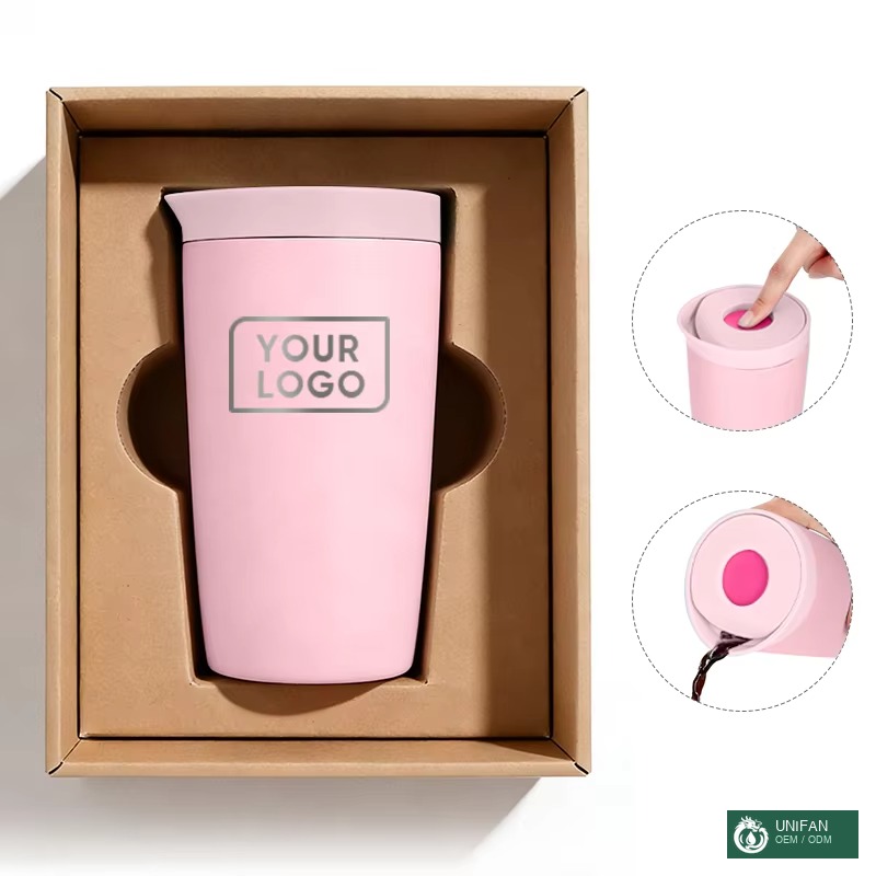 UNIFAN UNIFANNew OMD Insulated Mug for Coffee Double Wall 304 SS Vacuum Coffee Tumbler With Lid Support Custom