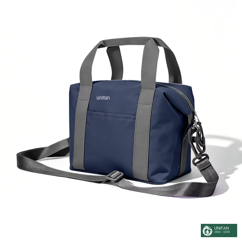 UNIFAN ODM Crossbody Handbag 6L Custom for Picnic Camping or Outdoors Fabric Insulated with Handle Small Zippered Pouch