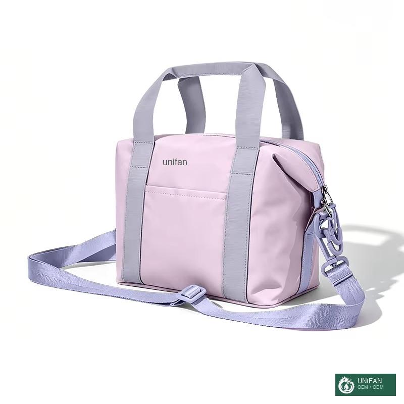 UNIFAN UNIFANCrossbody Handbag 6L Custom for Picnic Camping or Outdoors Fabric Insulated with Handle Small Zippered Pouch